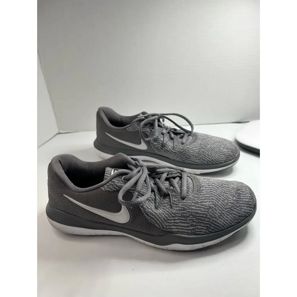 Nike‎ Womens Flex Supreme TR 6 909014-019 Gray Running Shoes Sneakers Size 9.5